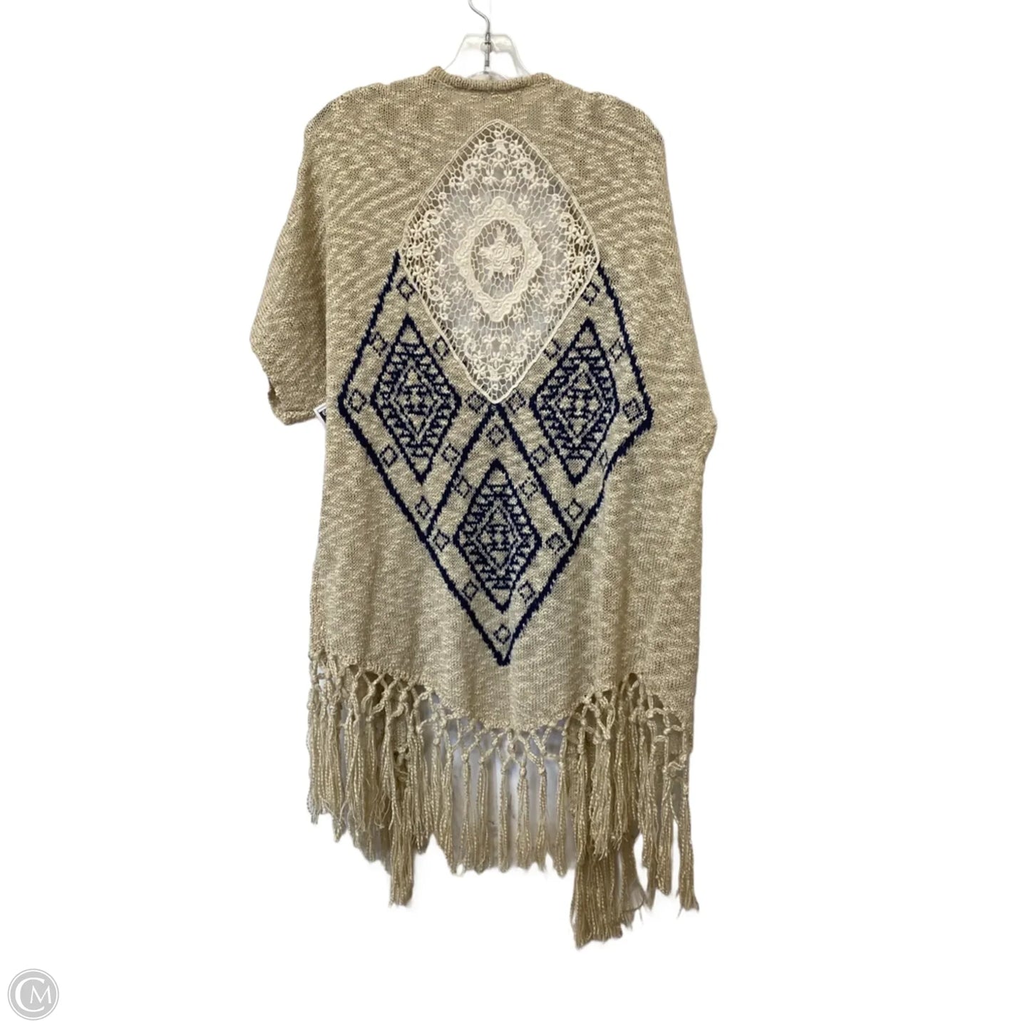 Cardigan By Cato In Tan, Size: M