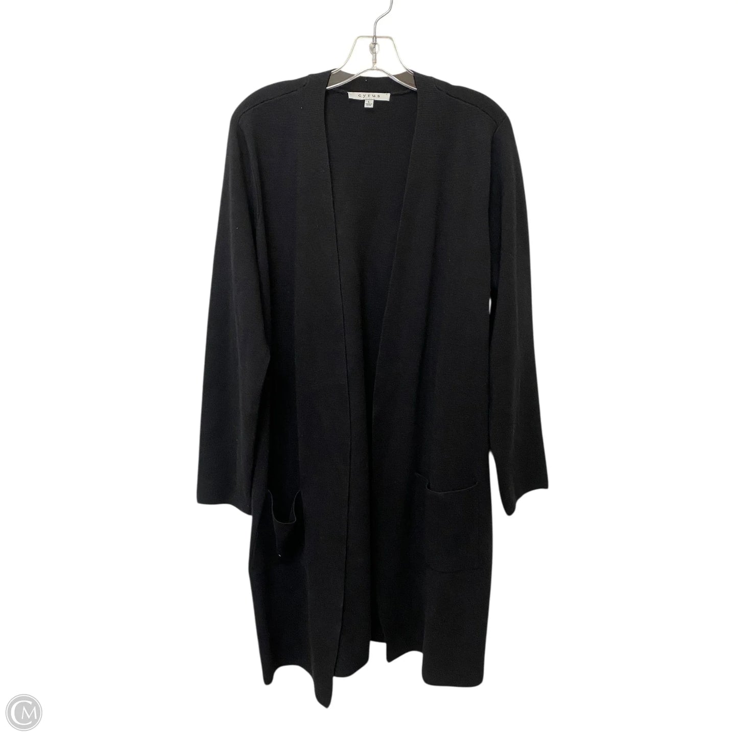 Sweater Cardigan By Cyrus In Black, Size: L