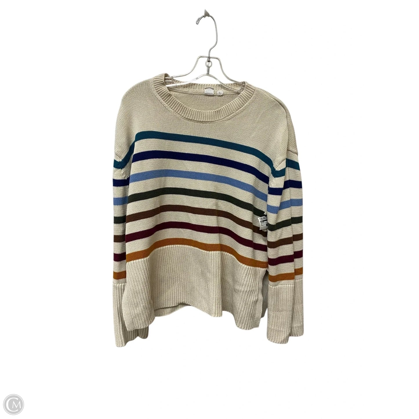 Sweater By Gap In Striped Pattern, Size: M