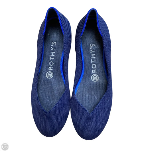 Shoes Flats By Rothys In Blue, Size: 7