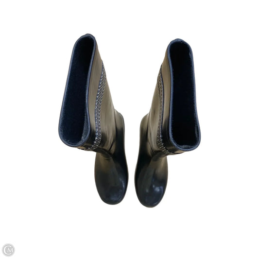 Boots Rain By Clothes Mentor In Black, Size: 7