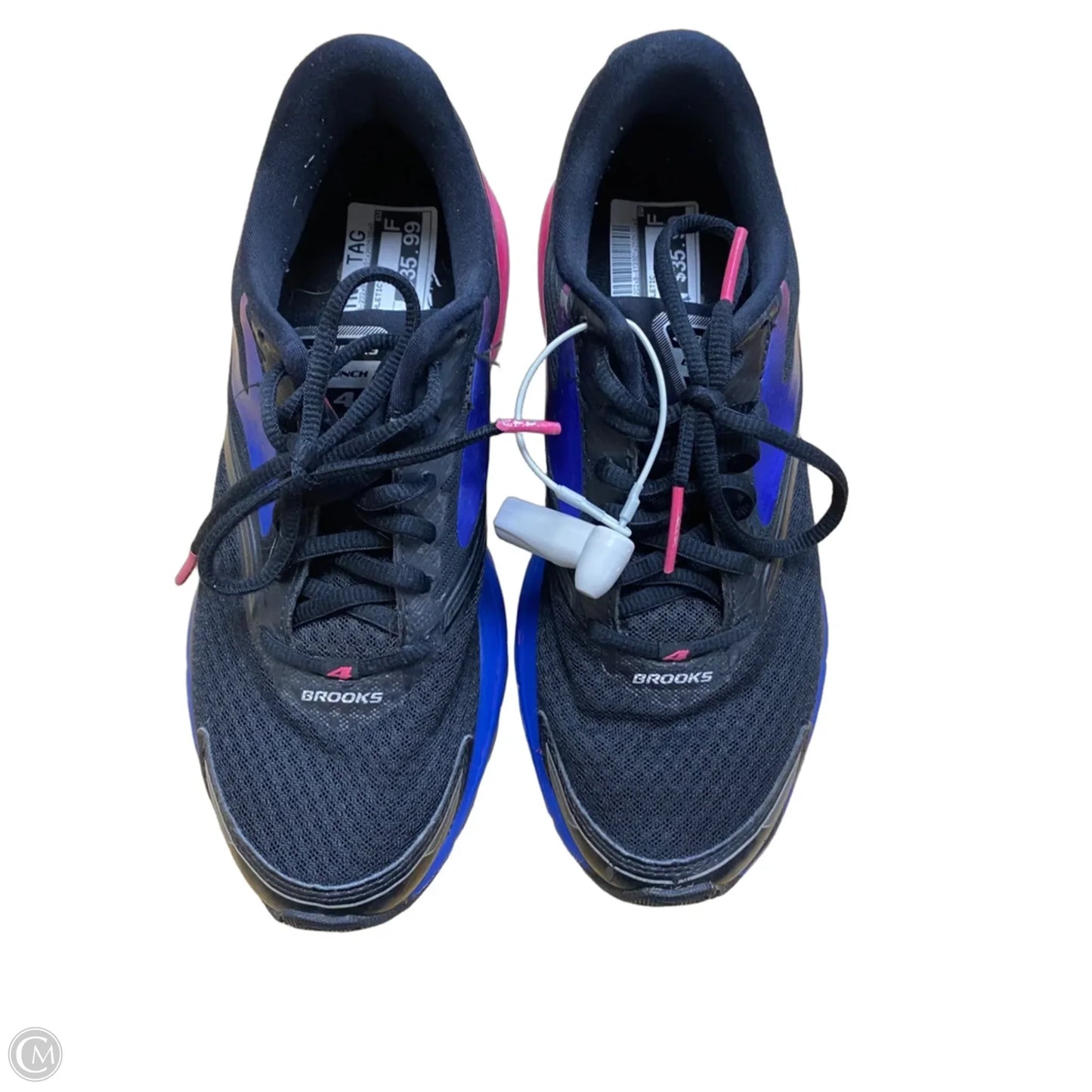 Shoes Athletic By Brooks In Black, Size: 8