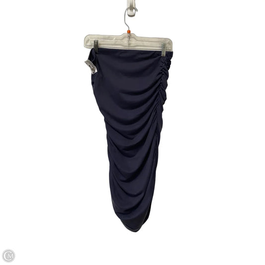 Dress Casual Short By Anthropologie In Navy, Size: M