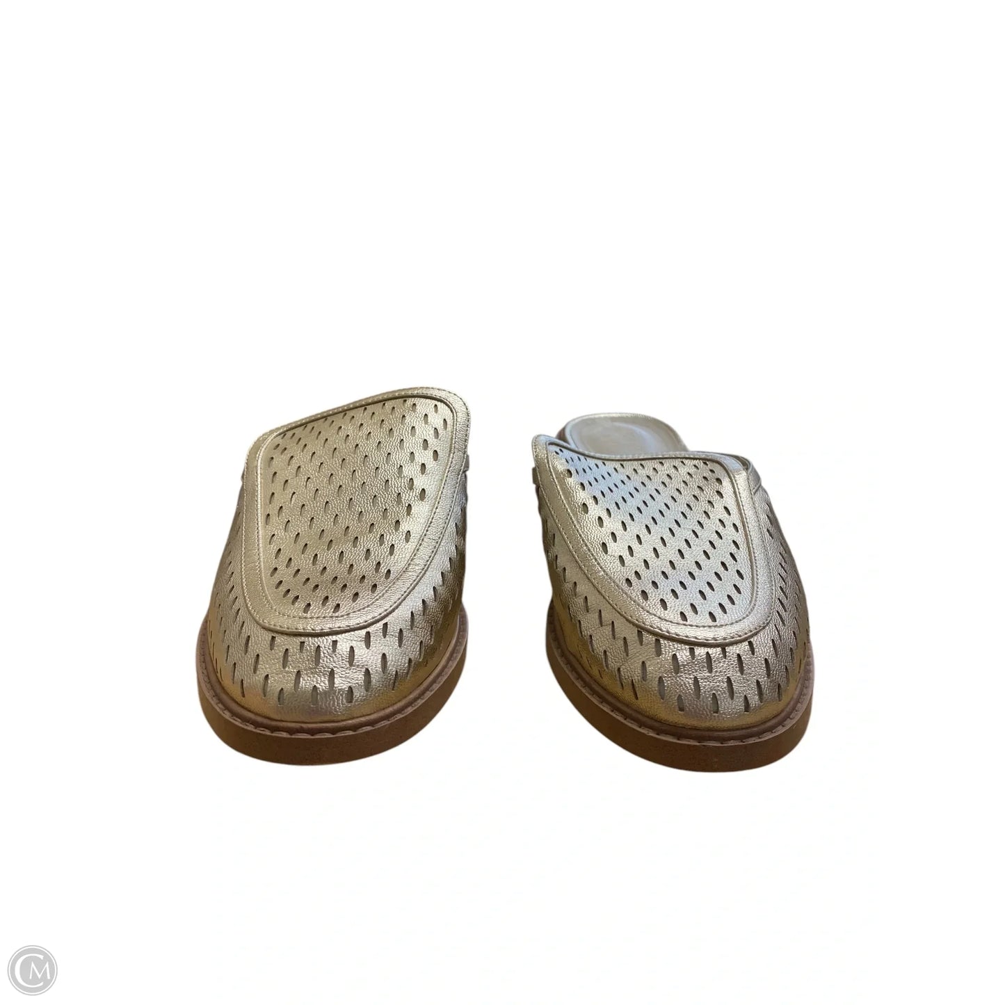 Shoes Flats By Franco Sarto In Gold, Size: 10