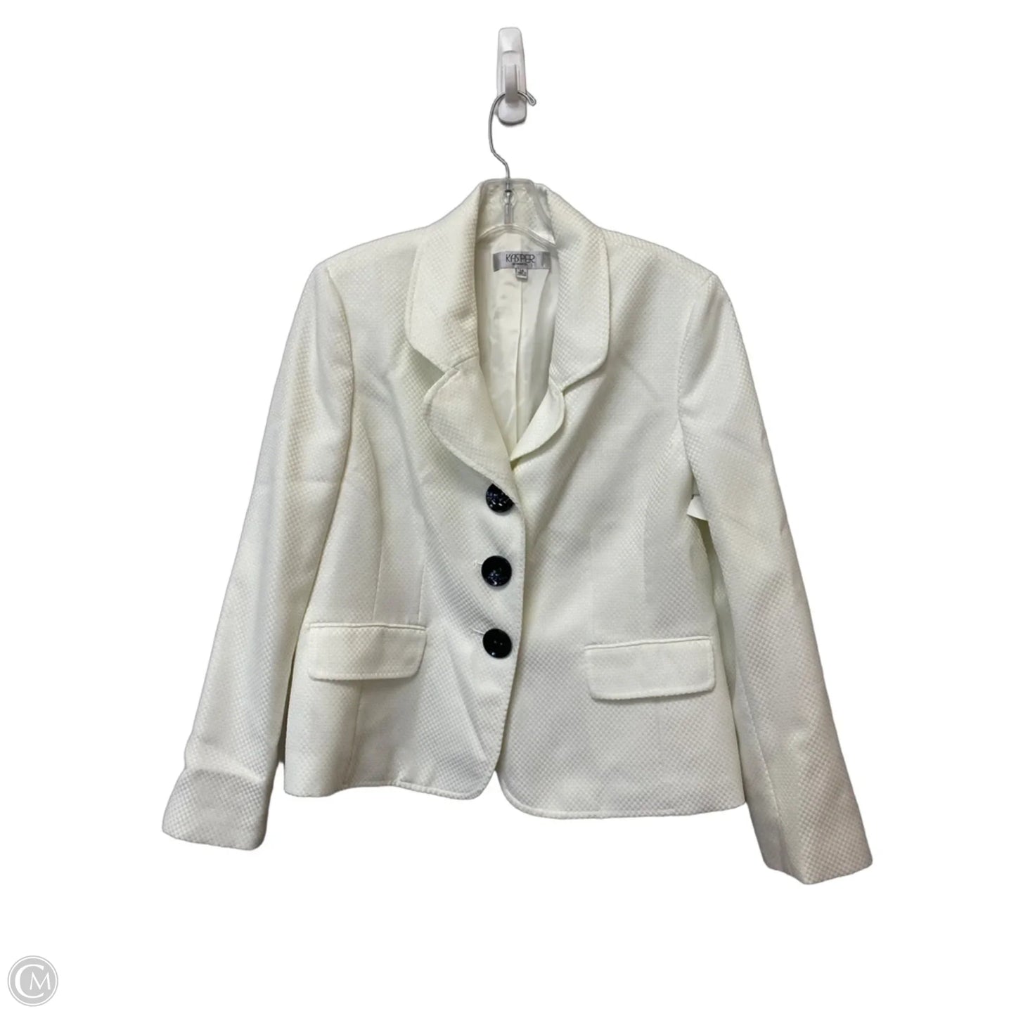 Blazer By Kasper In White, Size: 14