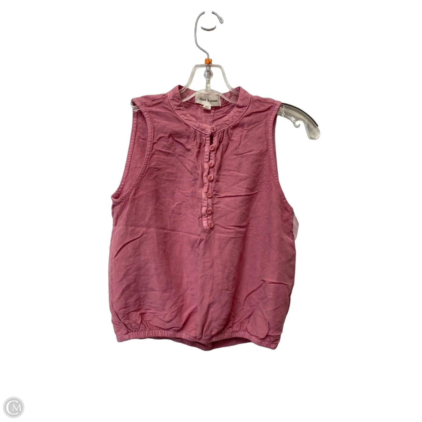 Top Sleeveless By Cloth & Stone In Pink, Size: Xs