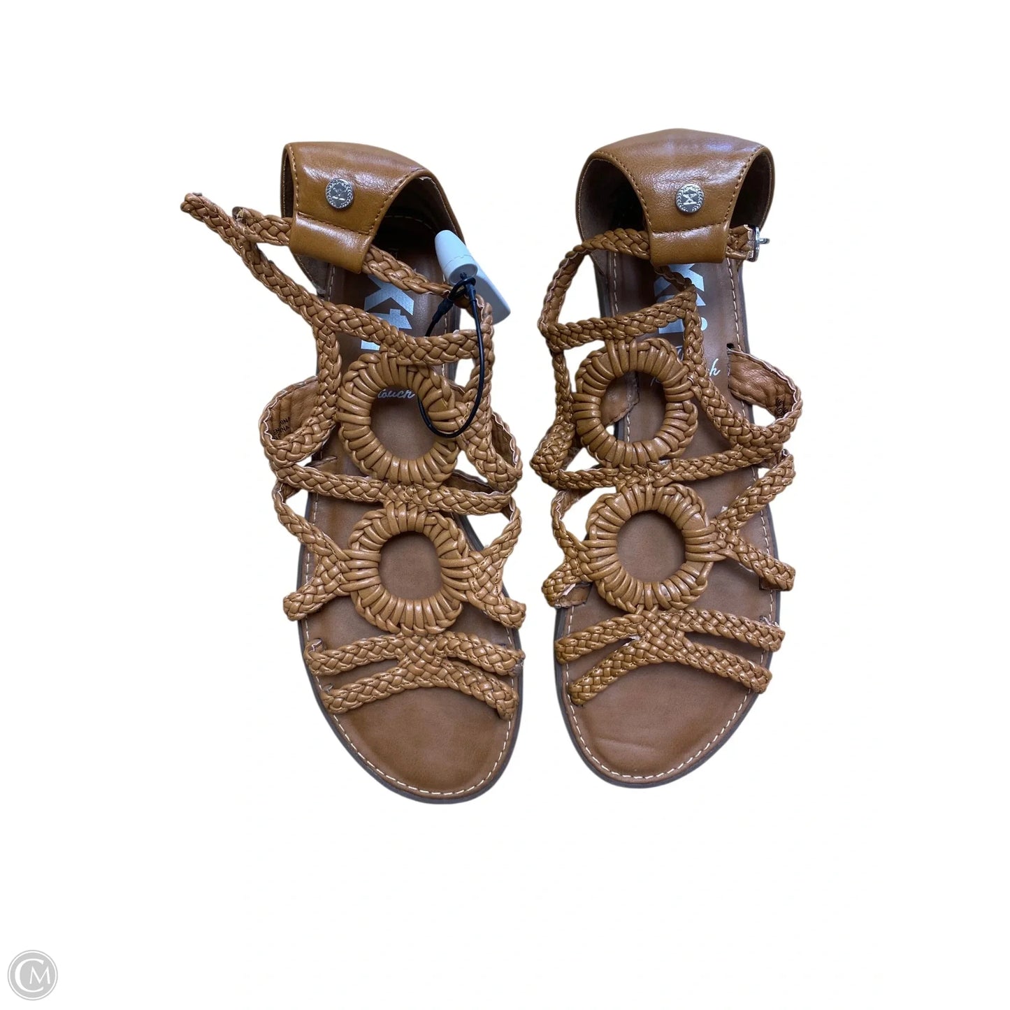 Sandals Flats By Cmb In Brown, Size: 10