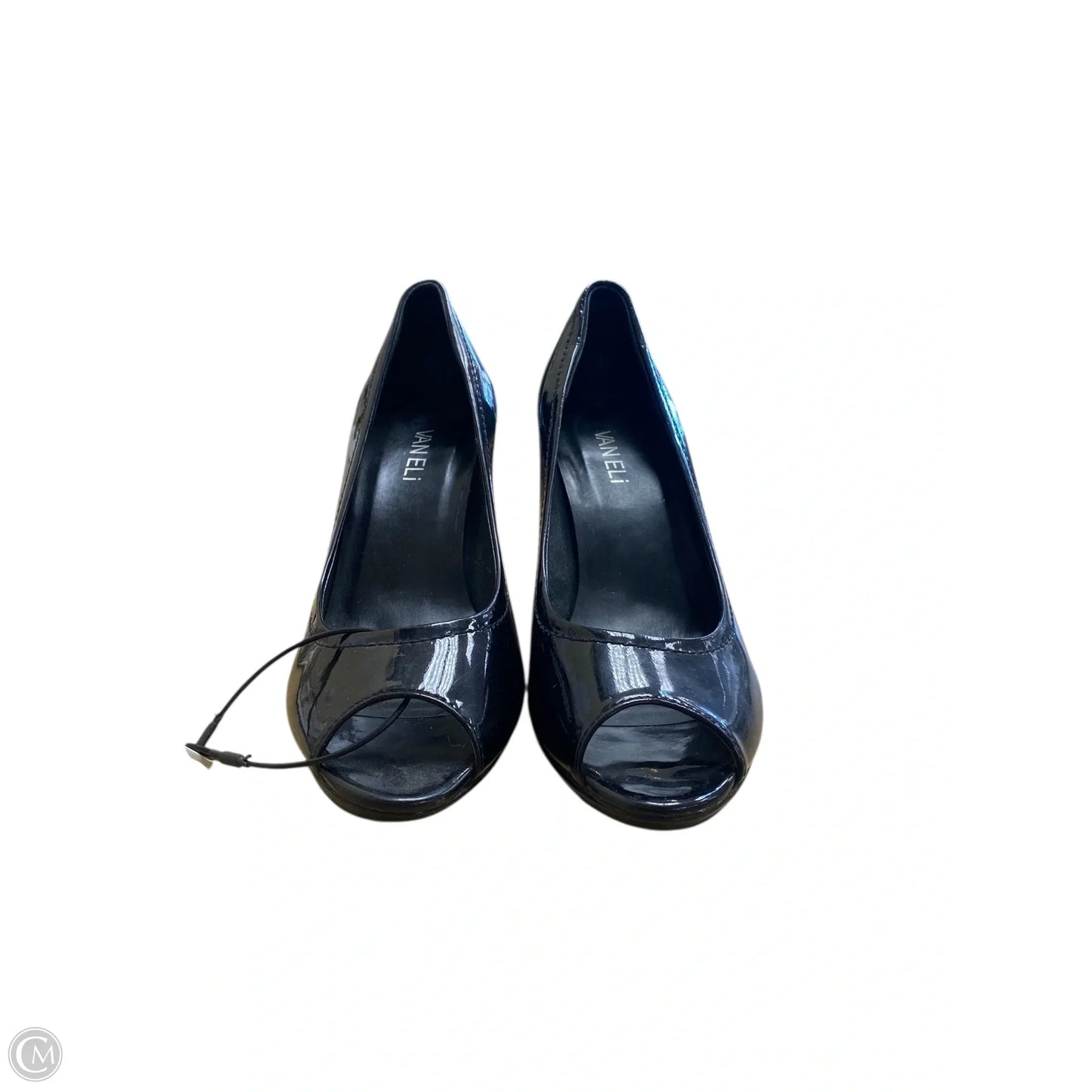 Shoes Heels Wedge By Vaneli In Black, Size: 8