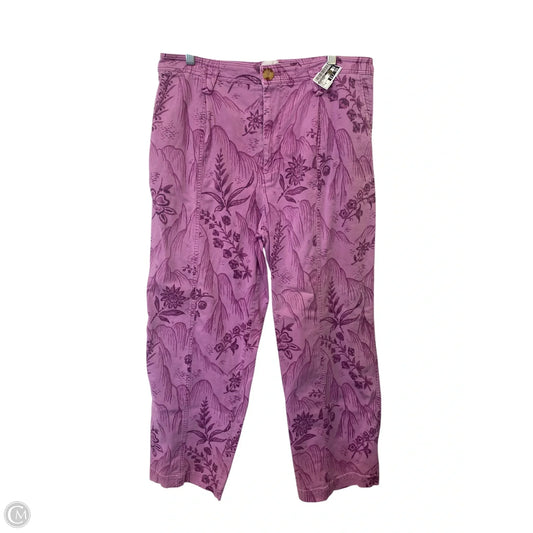 Pants Other By Anthropologie In Purple, Size: 18