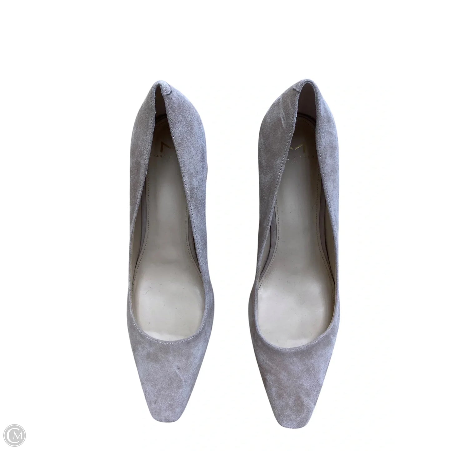 Shoes Heels Block By Marc Fisher In Cream, Size: 9.5