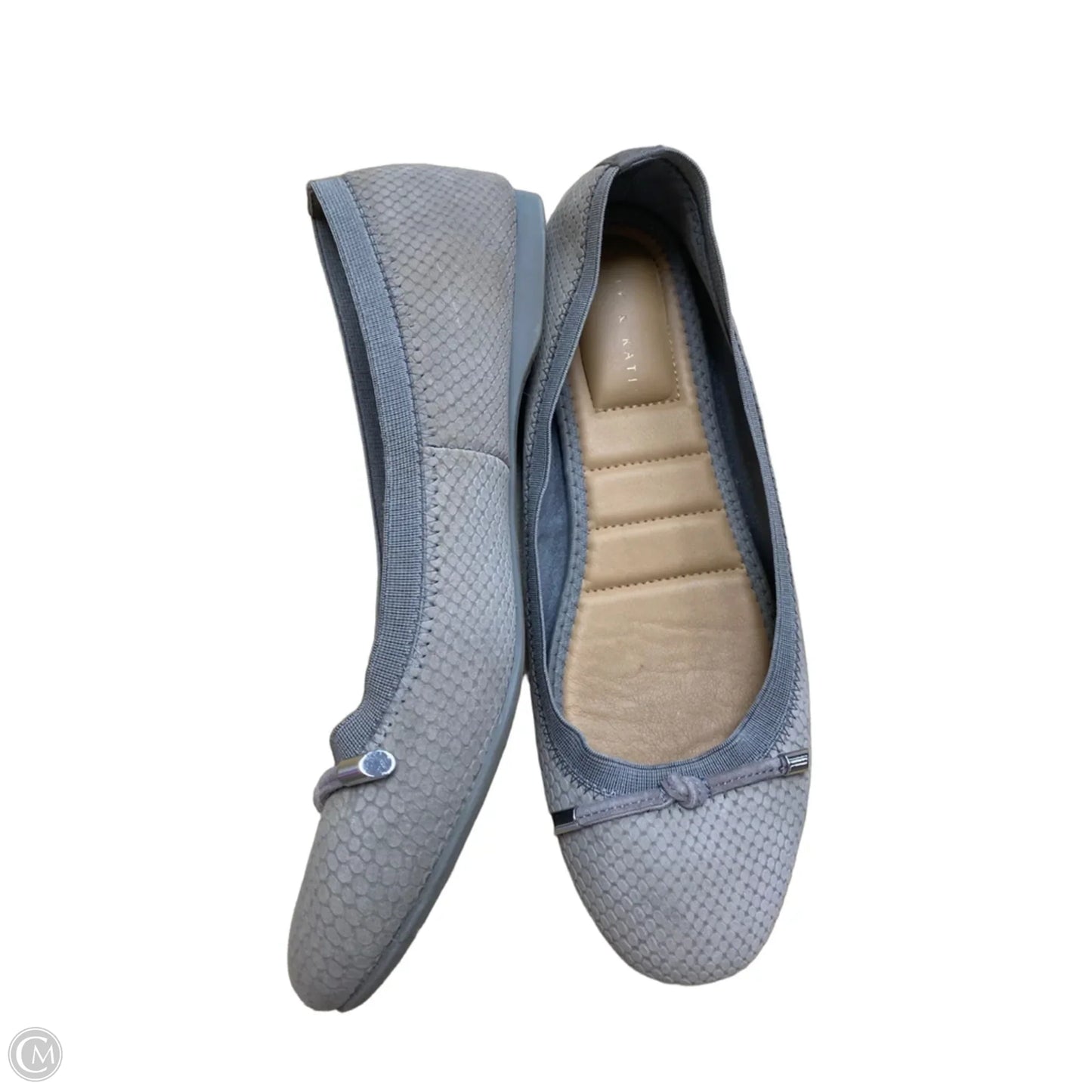 Shoes Flats By Kelly And Katie In Grey, Size: 9