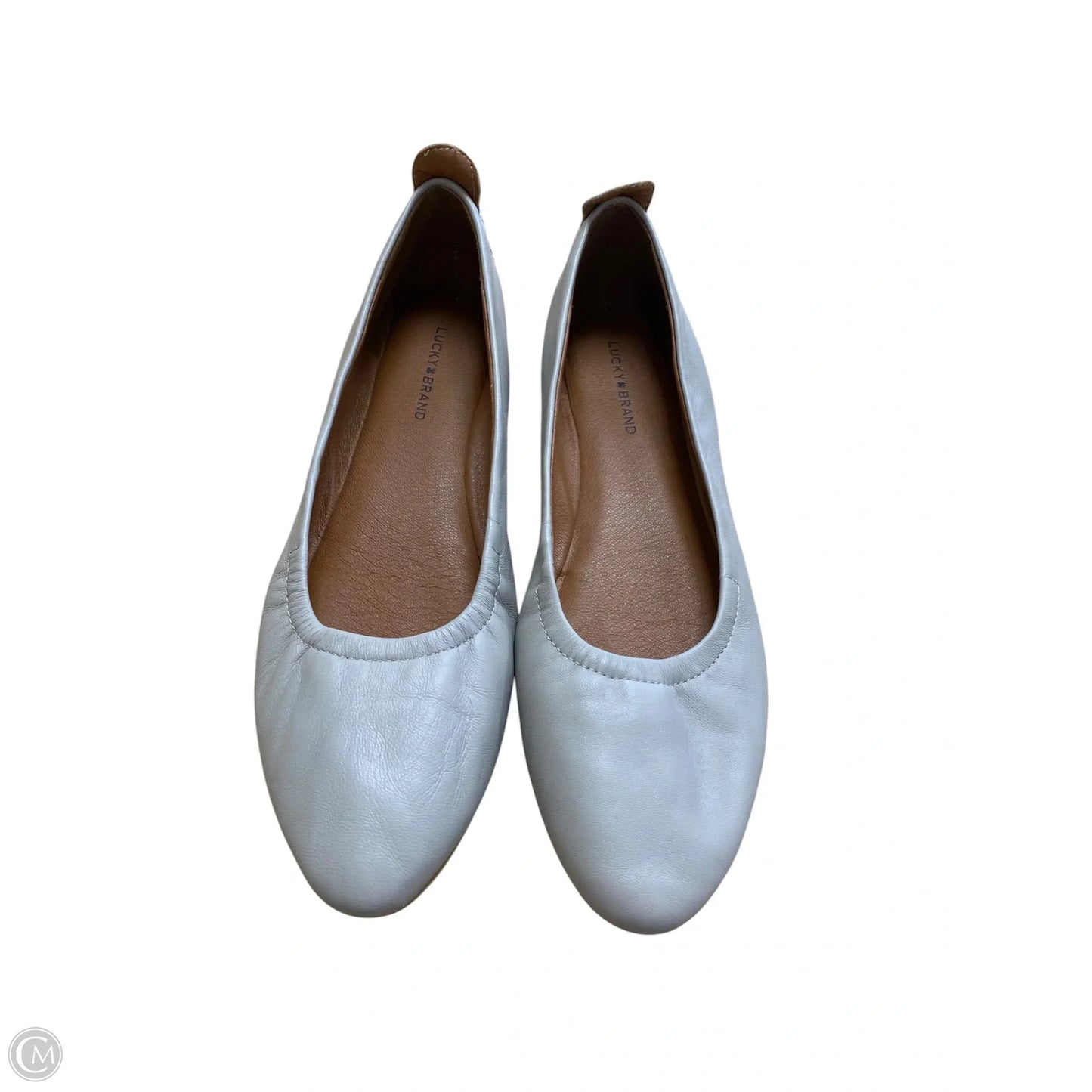 Shoes Flats By Lucky Brand In Grey, Size: 9.5