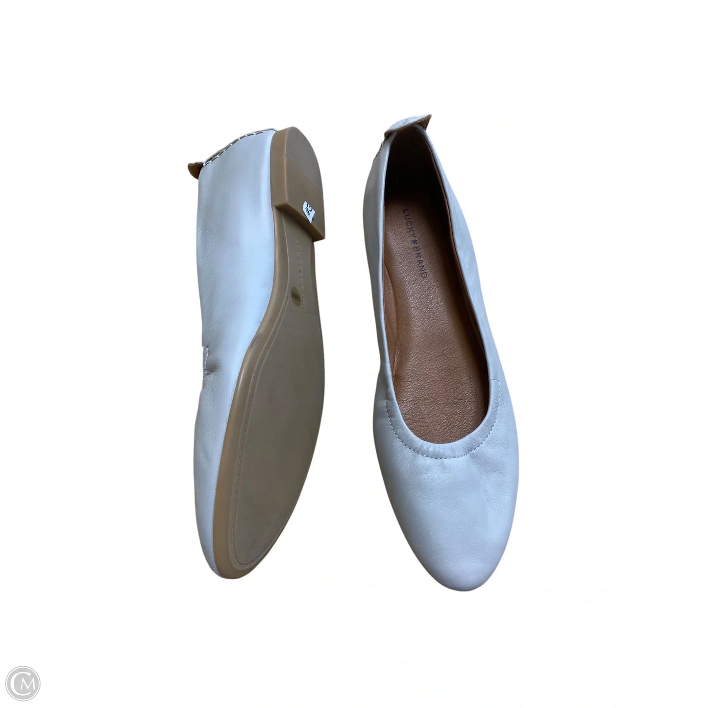 Shoes Flats By Lucky Brand In Grey, Size: 9.5