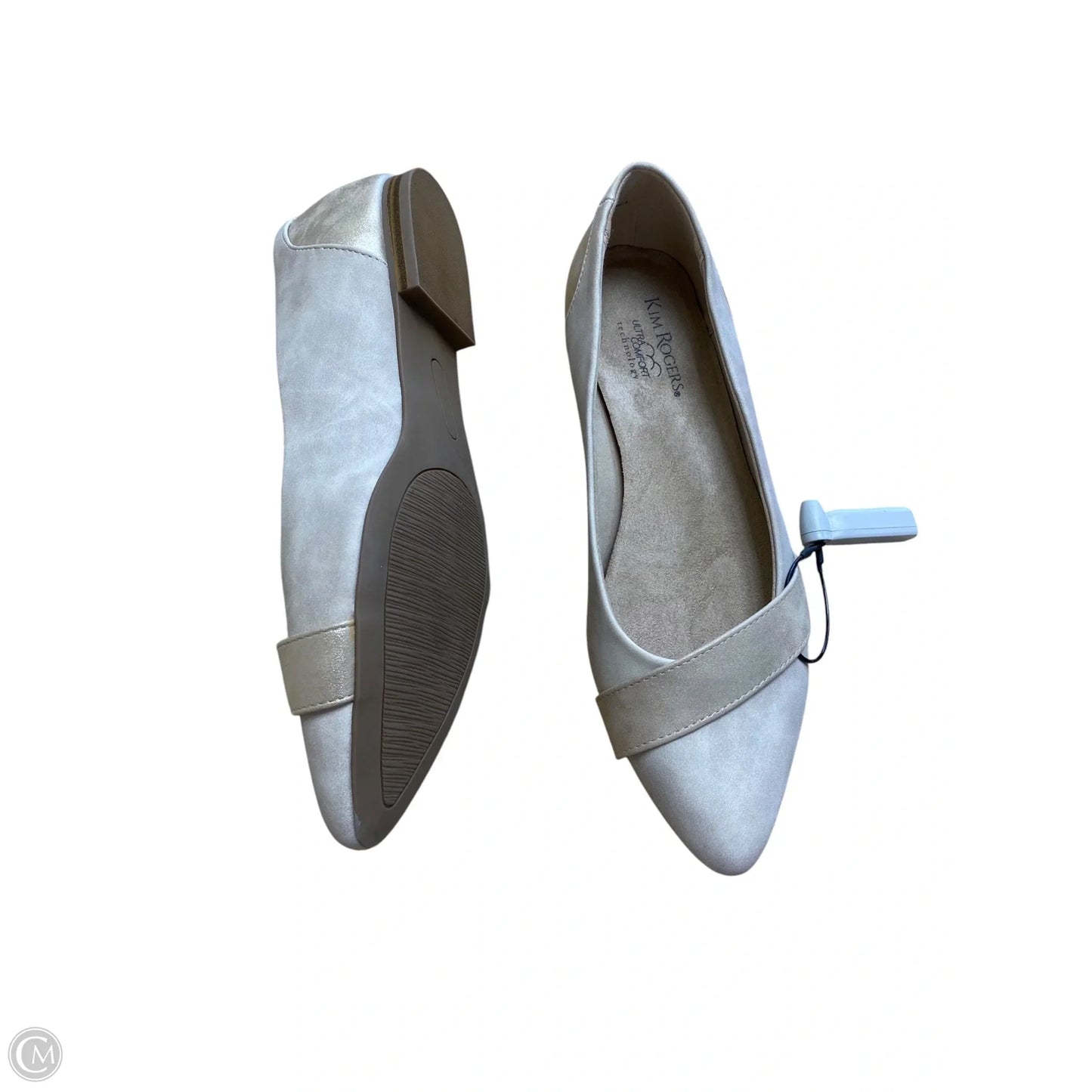 Shoes Flats By Kim Rogers In Cream, Size: 9.5