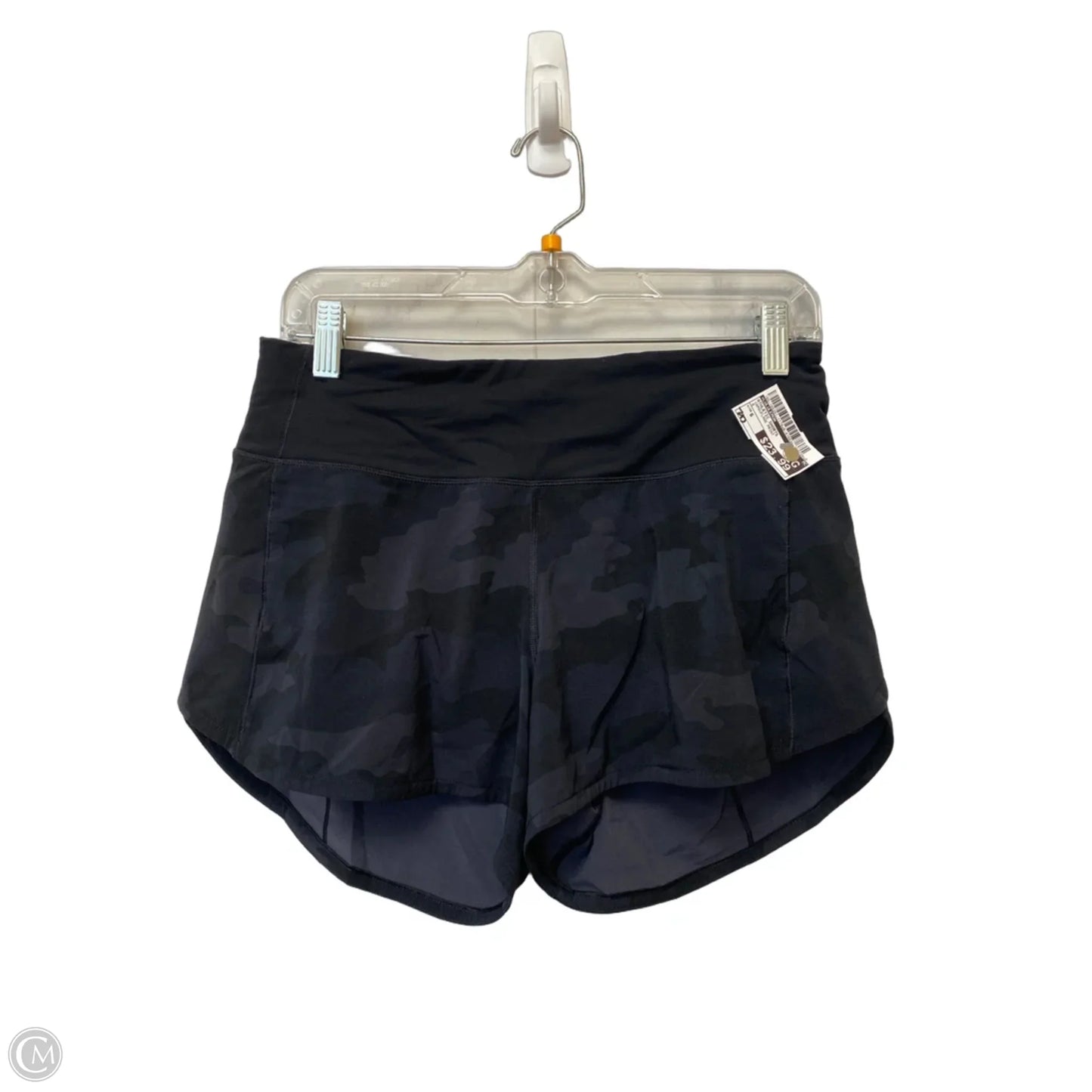 Athletic Shorts By Lululemon In Camouflage Print, Size: 6