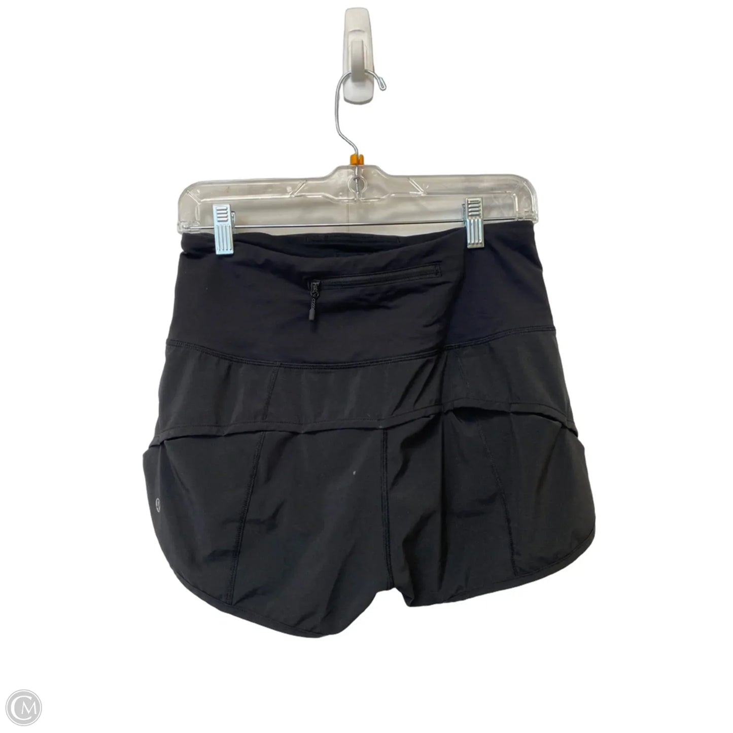 Athletic Shorts By Lululemon In Black, Size: 6