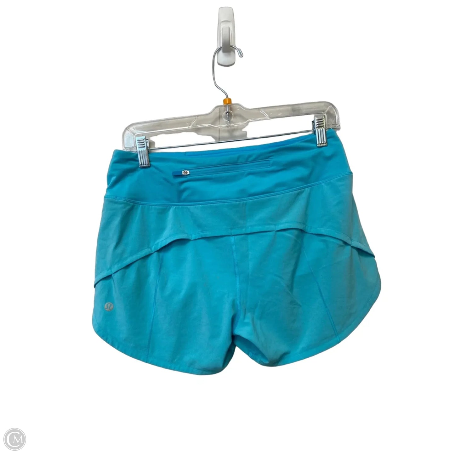 Athletic Shorts By Lululemon In Blue, Size: 6