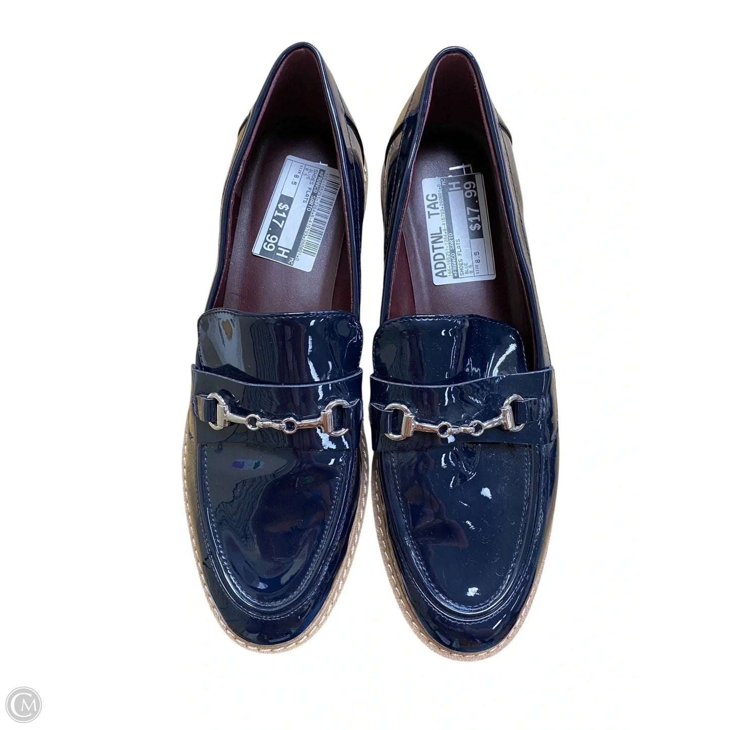 Shoes Flats By Franco Sarto In Blue, Size: 8.5