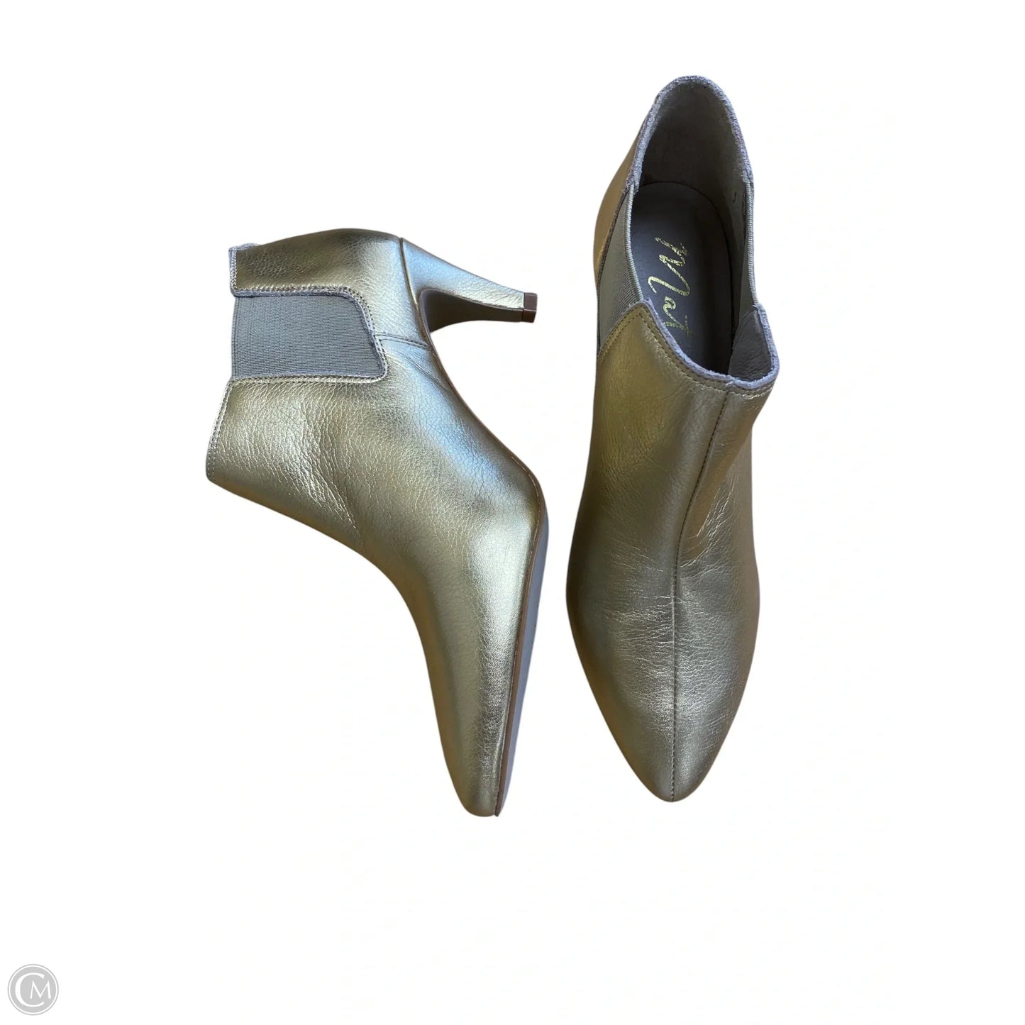 Shoes Heels Kitten By Matisse In Gold, Size: 6.5