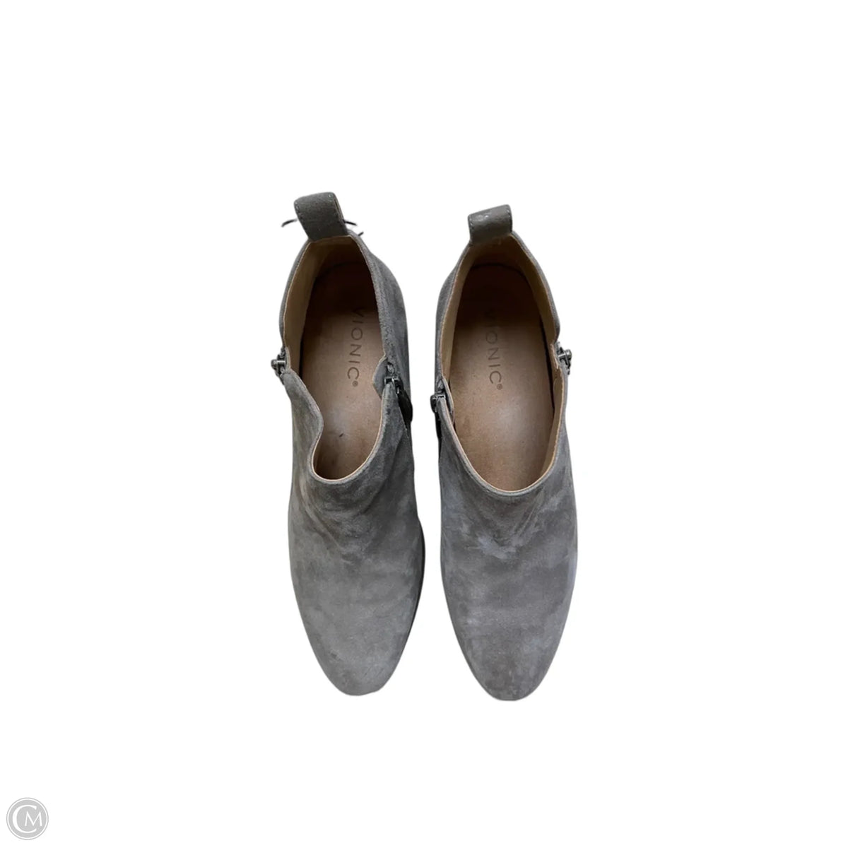 Shoes Heels Block By Vionic In Grey, Size: 10