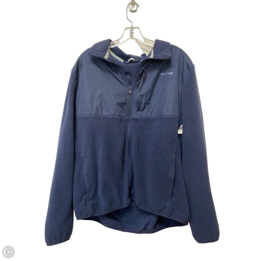 Jacket Fleece By Lands End In Blue, Size: Xl