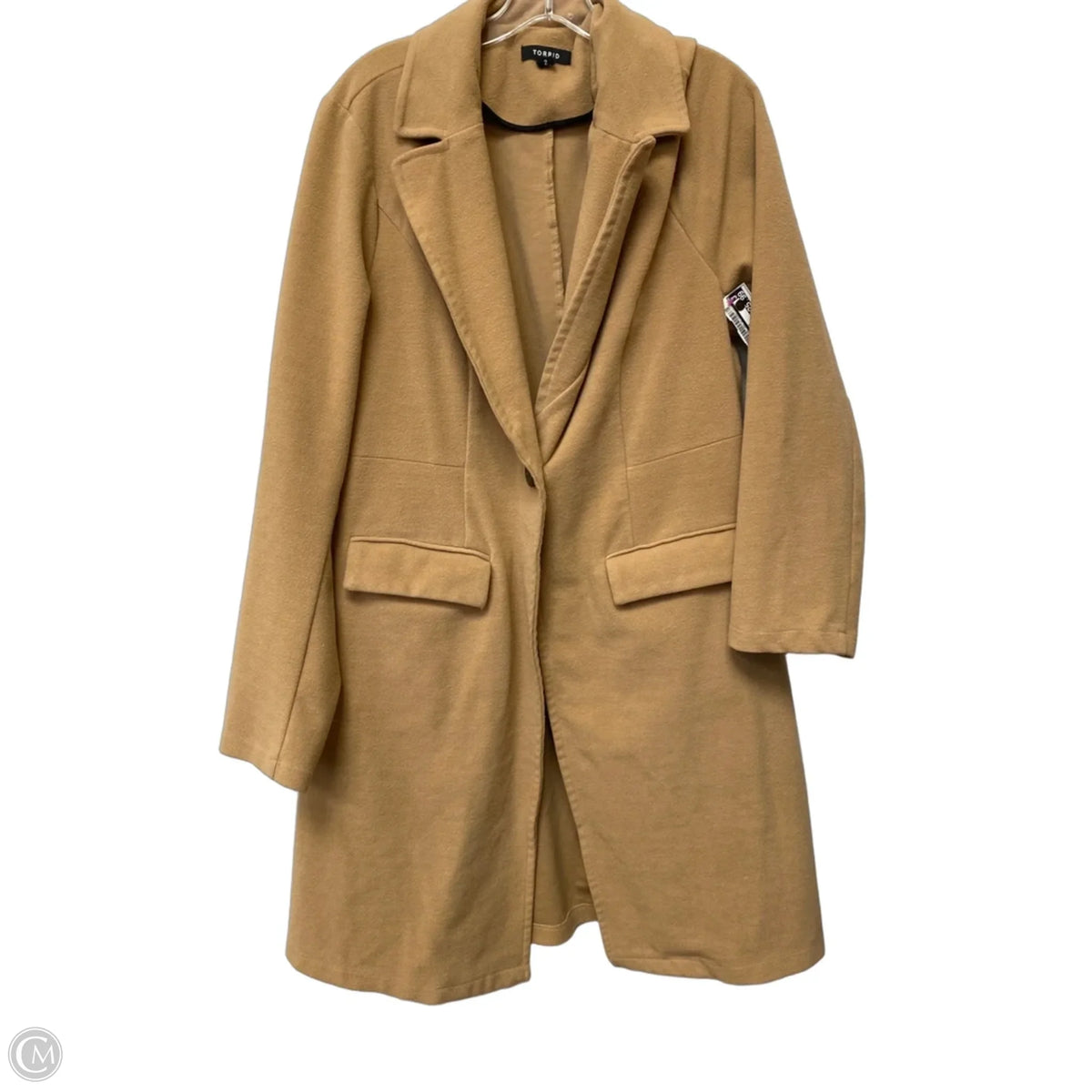 Coat Other By Torrid In Tan, Size: 2x