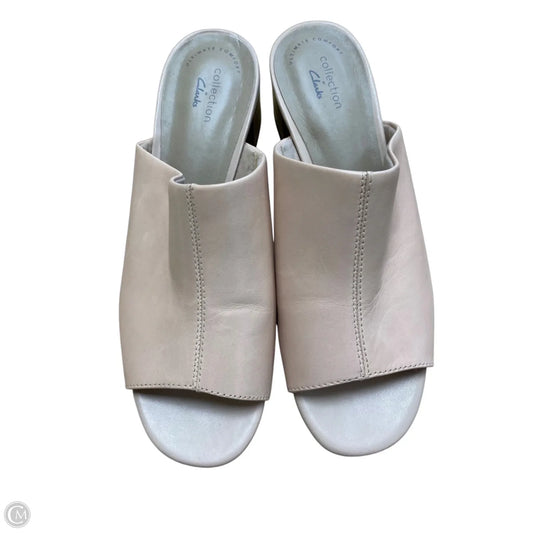 Shoes Heels Block By Clothes Mentor In Pink, Size: 8