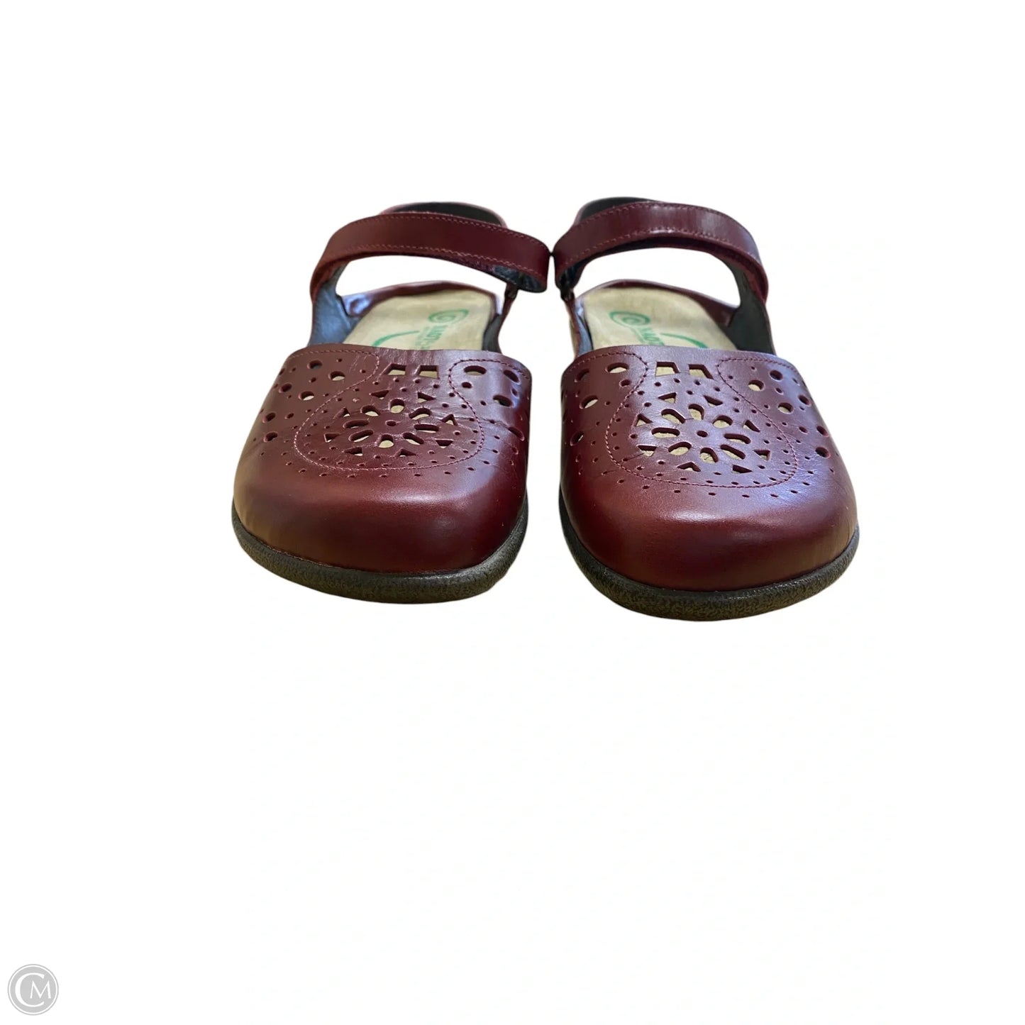 Shoes Flats By Naot In Maroon, Size: 7