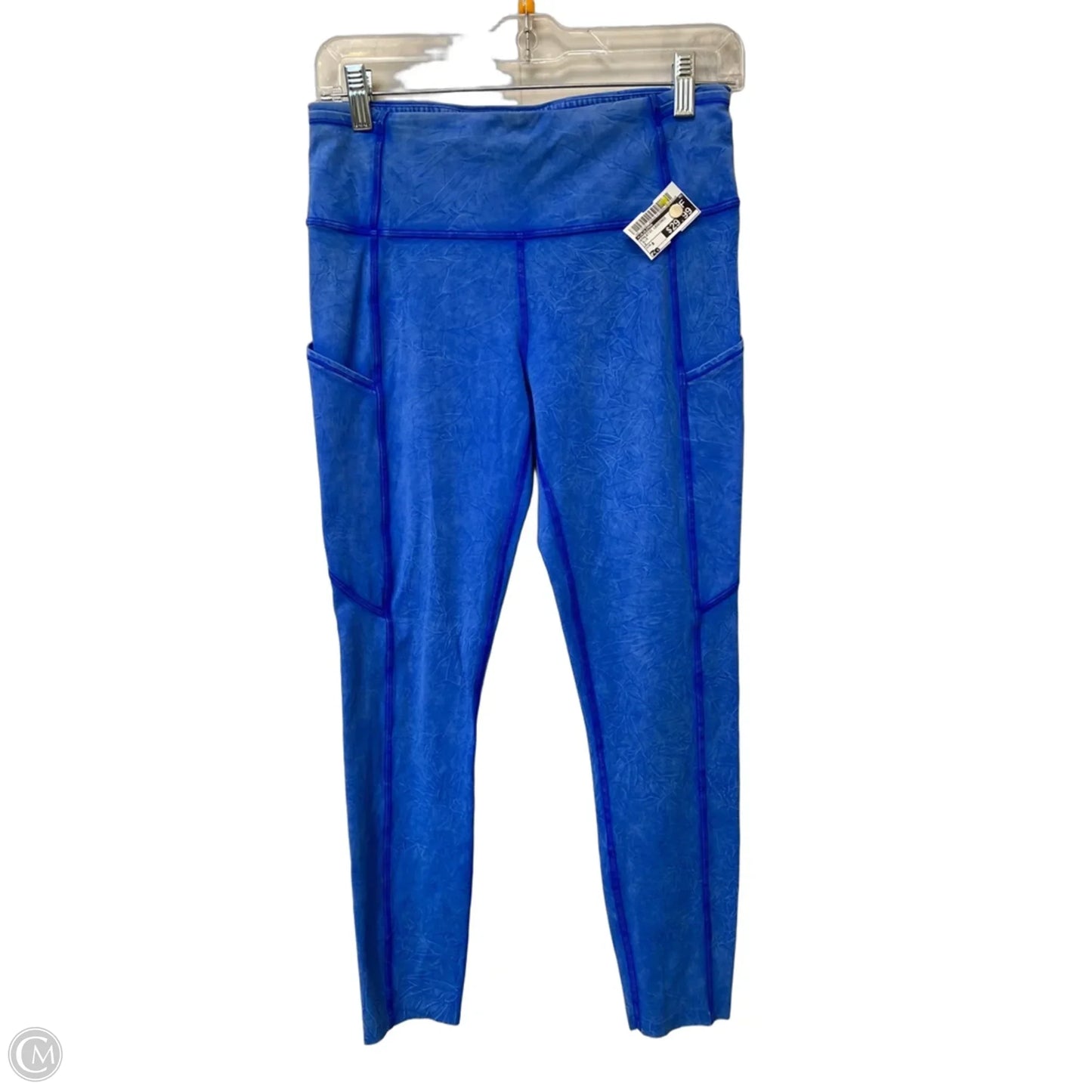 Athletic Leggings By Lululemon In Blue, Size: 8