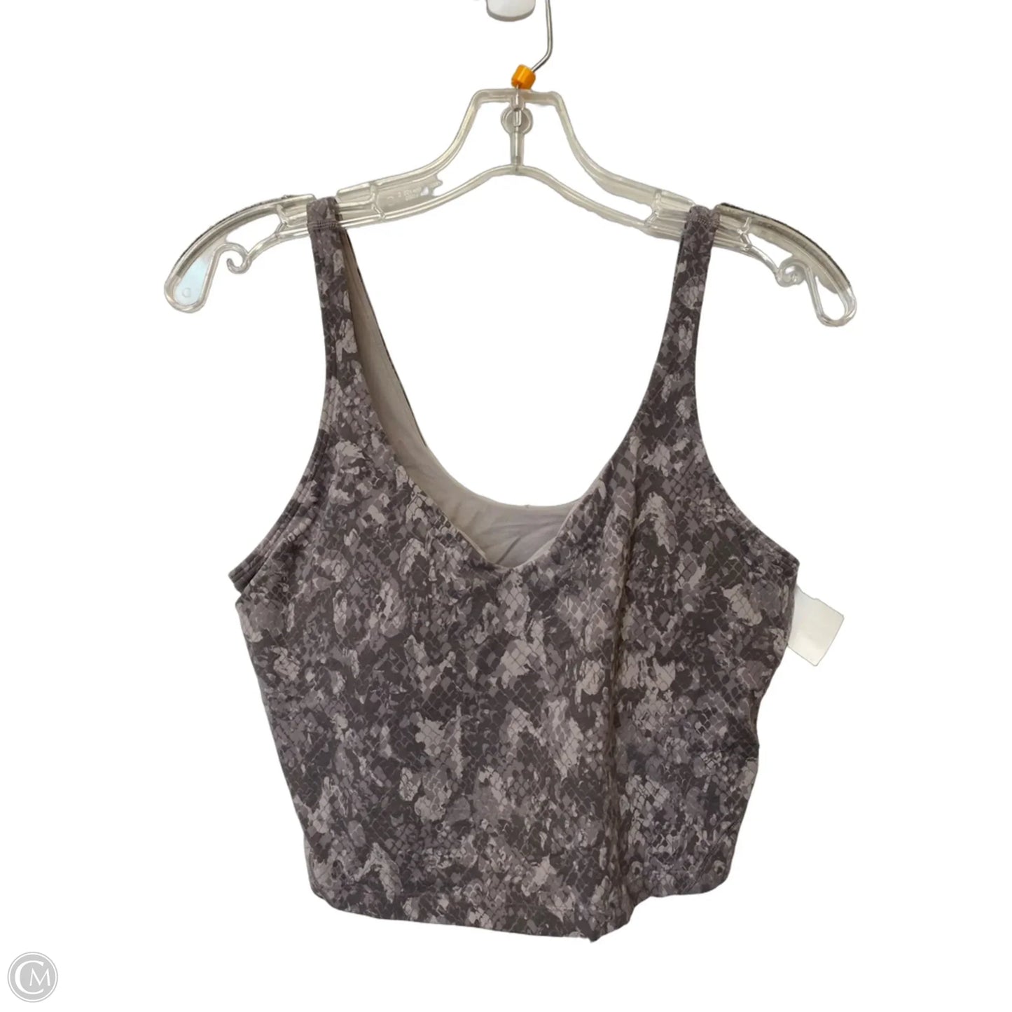 Athletic Tank Top By Lululemon In Animal Print