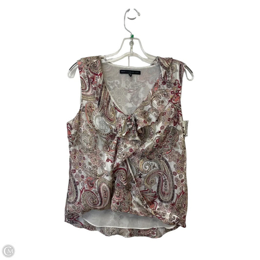 Top Sleeveless By White House Black Market In Multi-colored, Size: 6