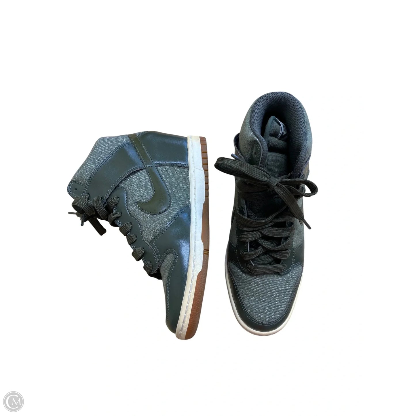 Shoes Athletic By Nike In Green, Size: 6.5