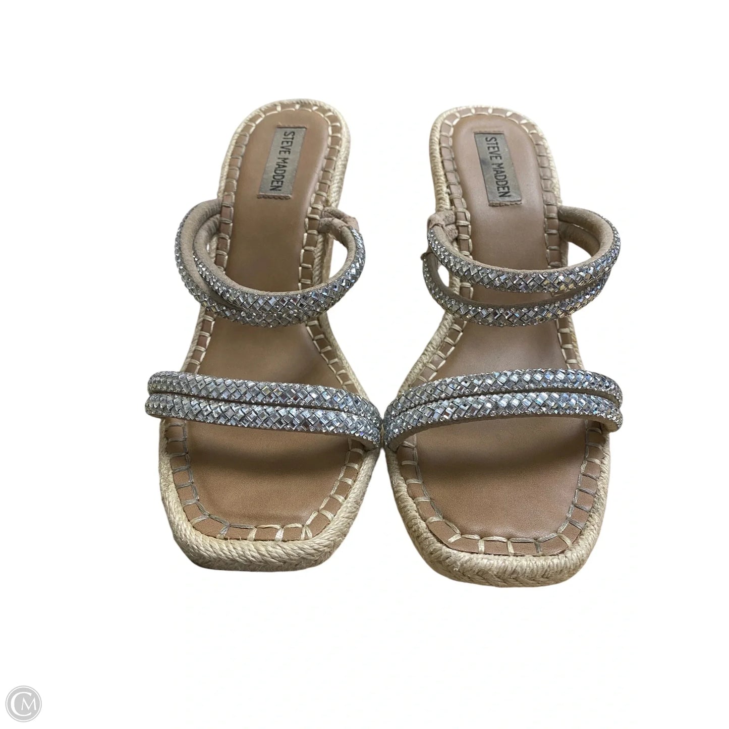Shoes Heels Block By Steve Madden In Tan, Size: 9