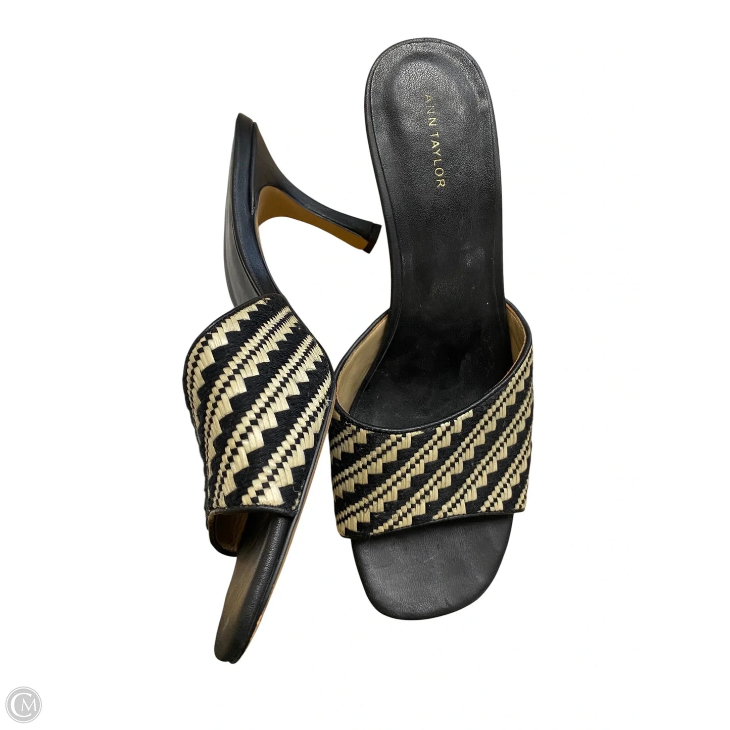 Shoes Heels Kitten By Ann Taylor In Black, Size: 9