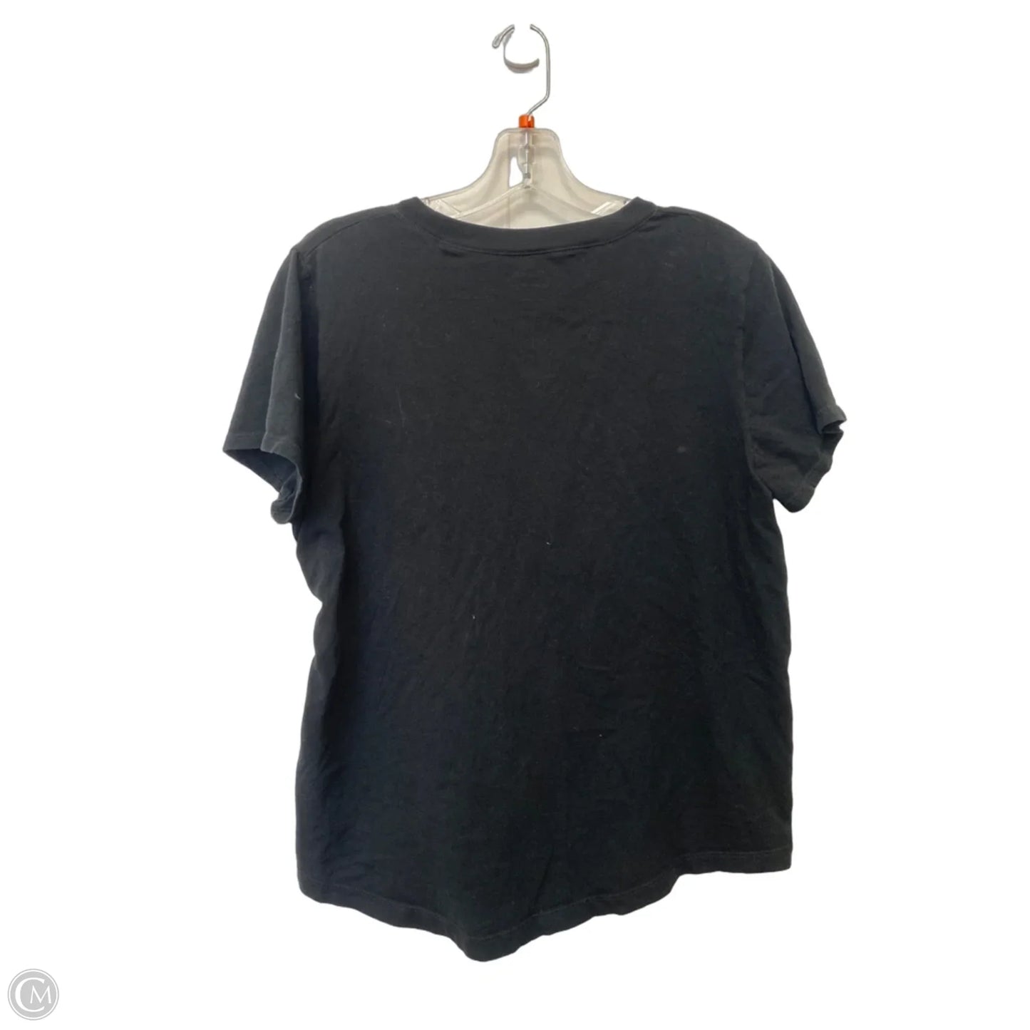 Top Short Sleeve By Madewell In Black, Size: L