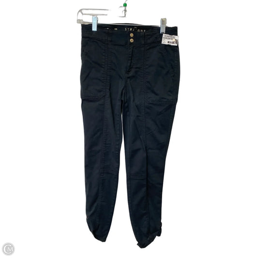Jeans Straight By White House Black Market In Black, Size: 0