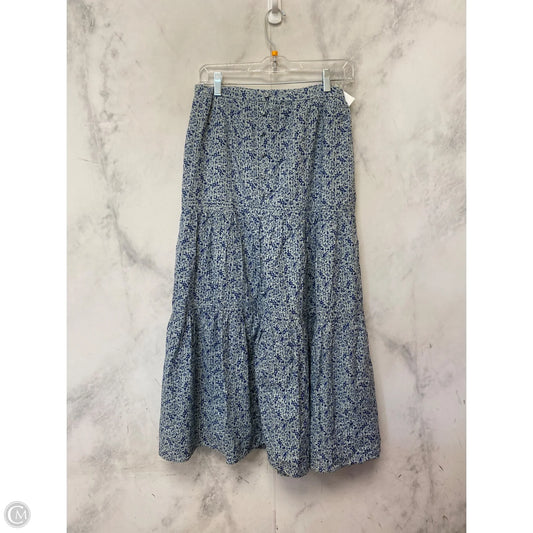 Skirt Maxi By Madewell In Floral Print, Size: M