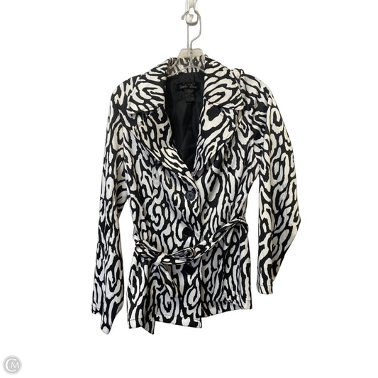 Blazer By Brandon Thomas In Black & White, Size: M