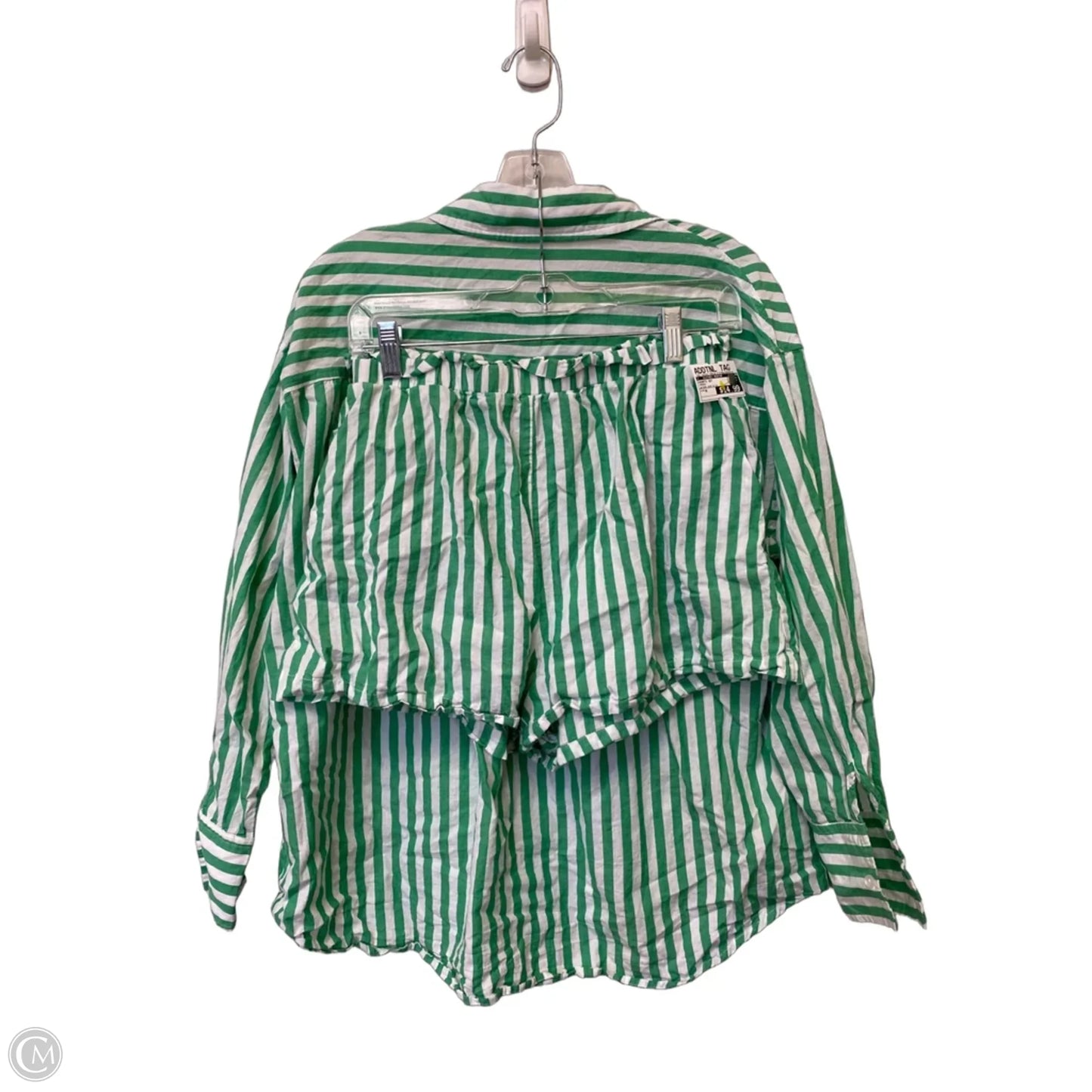 Shorts Set By Clothes Mentor In Green, Size: M