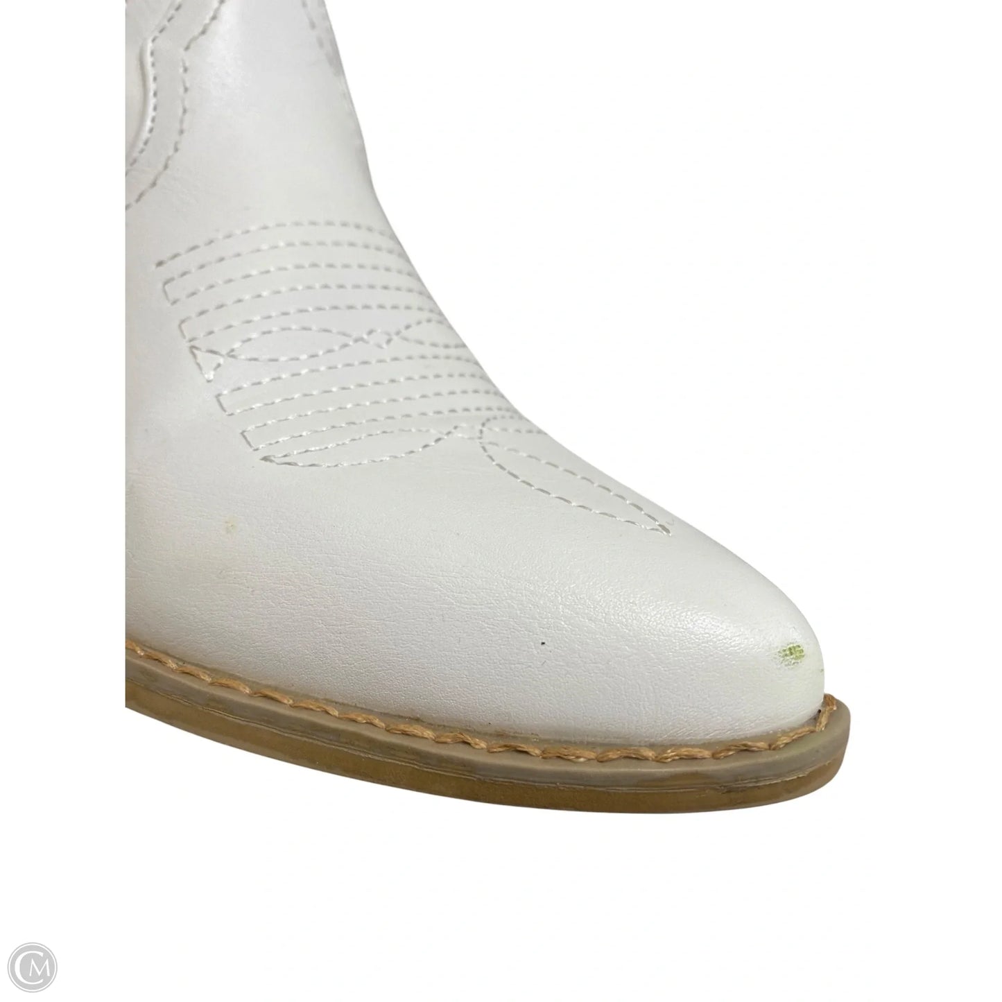 Boots Western By Dream Pairs In White, Size: 7.5