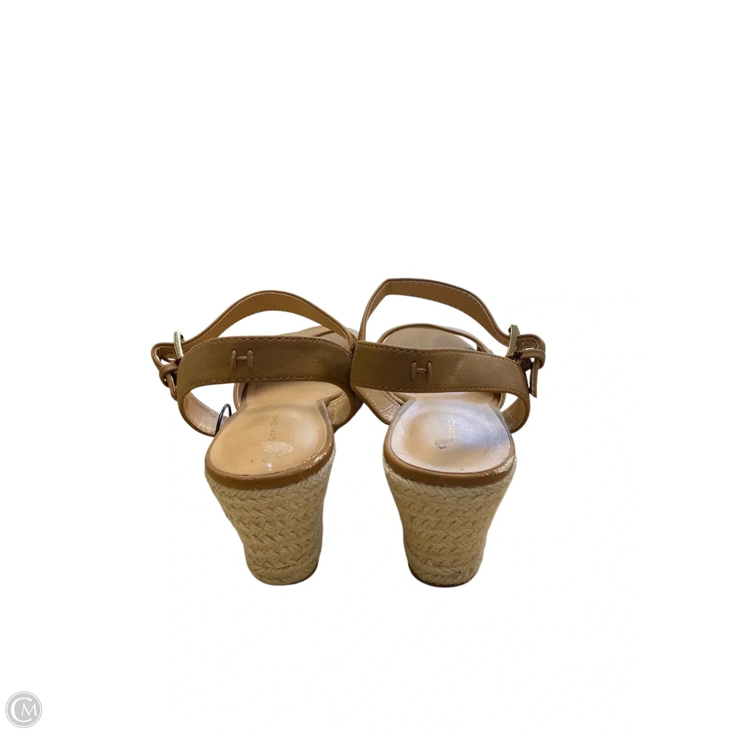 Shoes Heels Wedge By Tommy Hilfiger In Beige, Size: 9