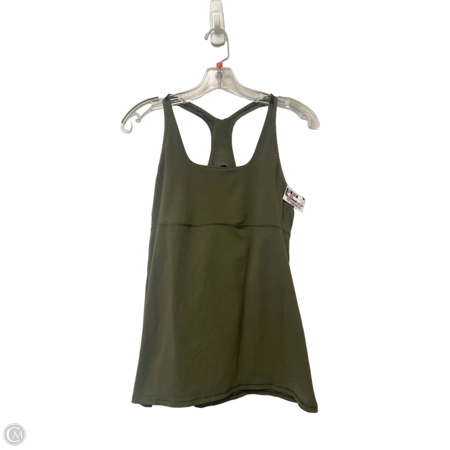 Athletic Tank Top By Lululemon In Green, Size: 10
