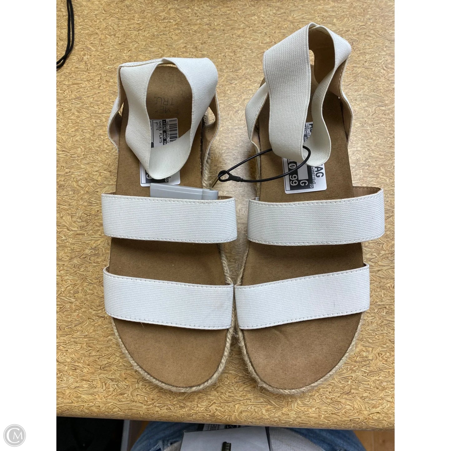 Shoes Flats By Time And Tru In White, Size: 7