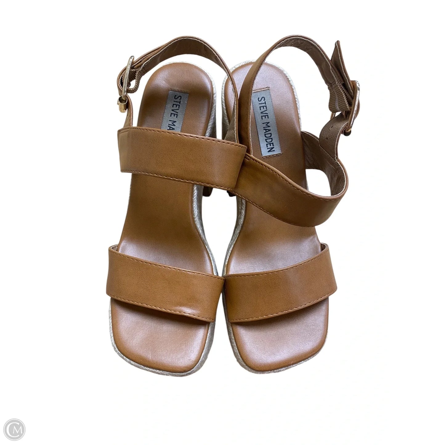 Shoes Heels Block By Steve Madden In Brown, Size: 8
