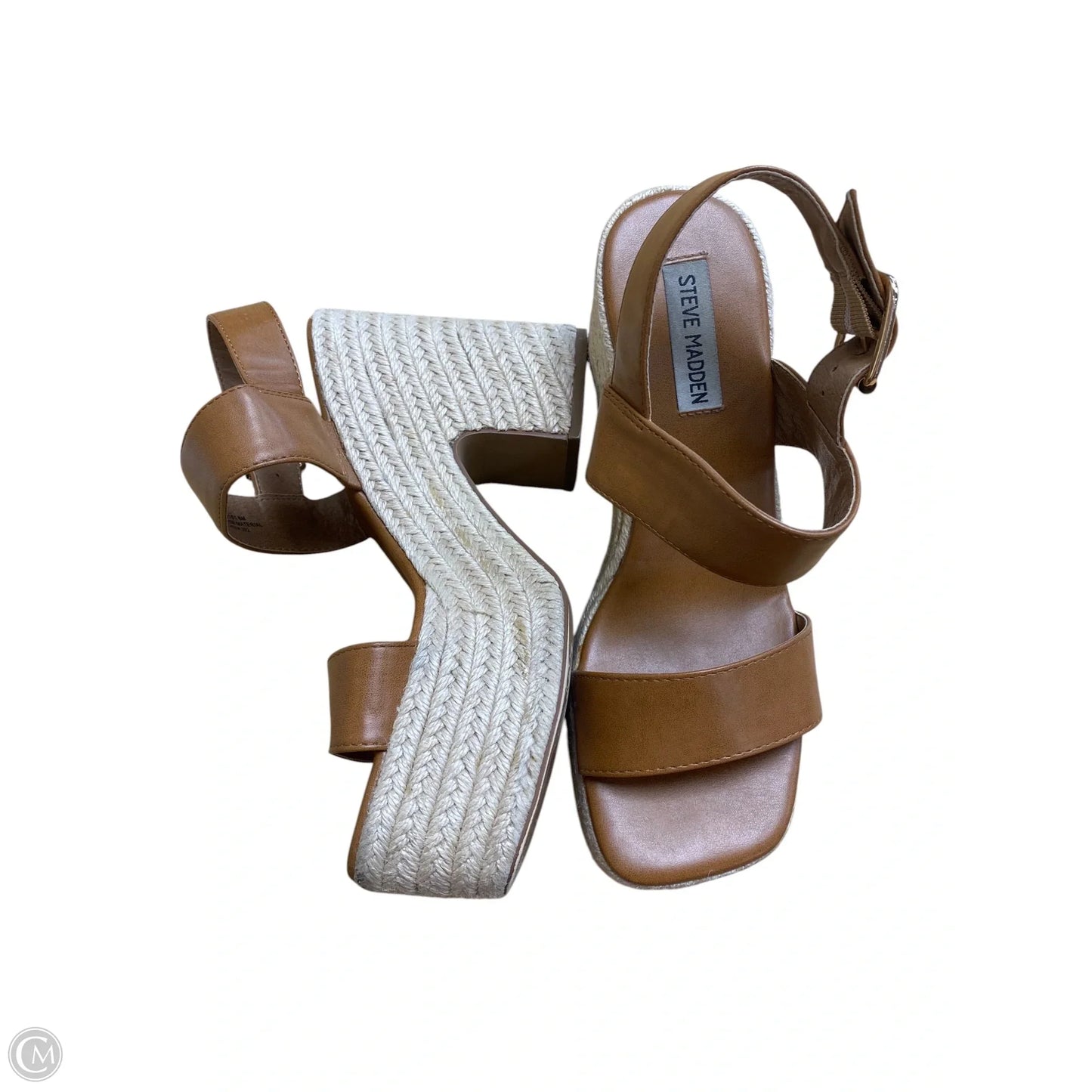 Shoes Heels Block By Steve Madden In Brown, Size: 8
