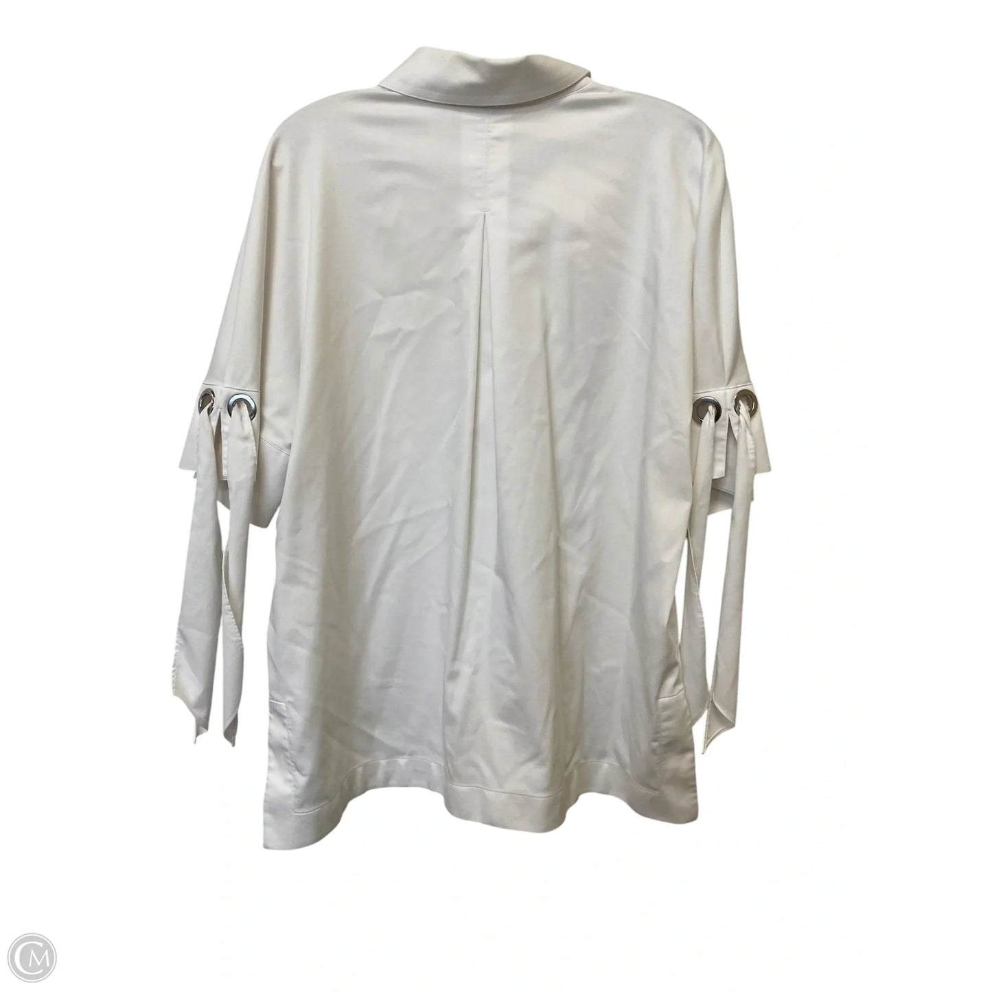 Top Short Sleeve By Chicos In White, Size: 2