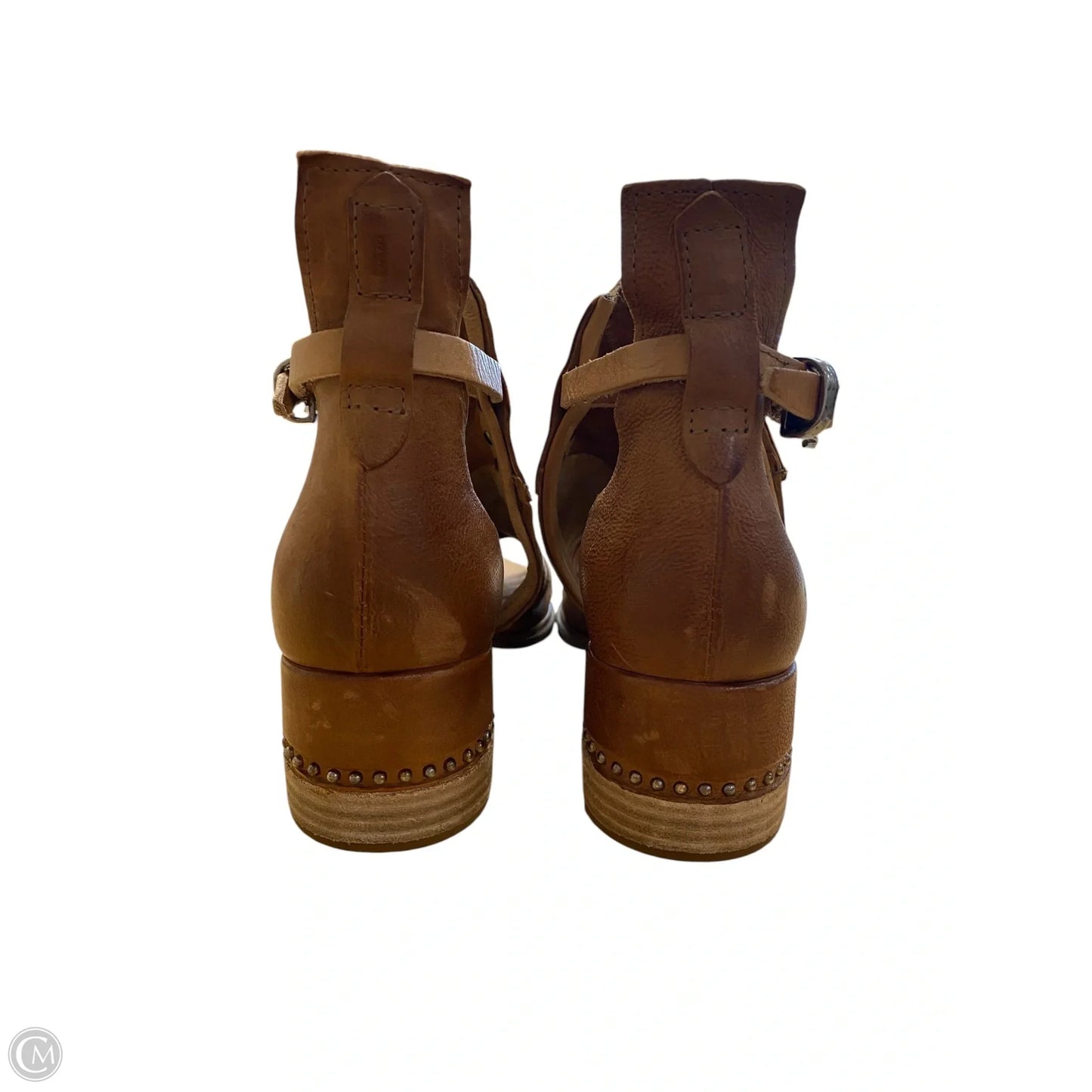 Shoes Flats By Clothes Mentor In Tan, Size: 9