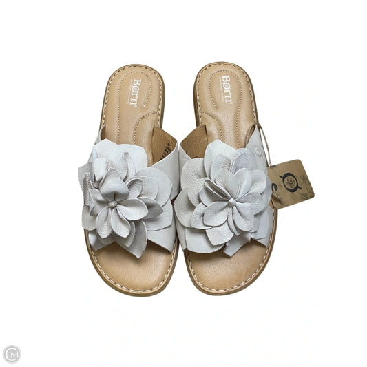 Shoes Flats By Born In Beige, Size: 9