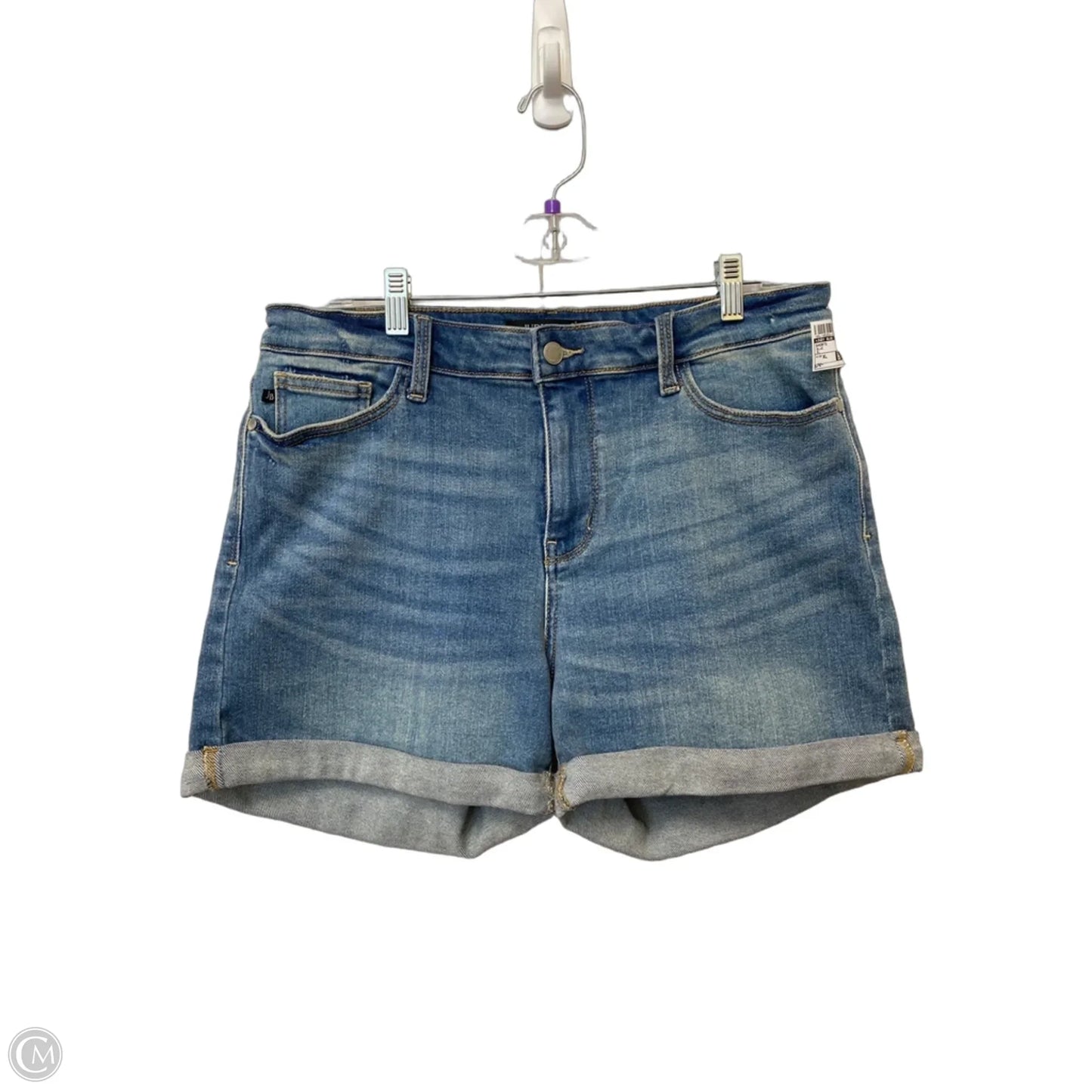 Shorts By Judy Blue In Blue, Size: Xl