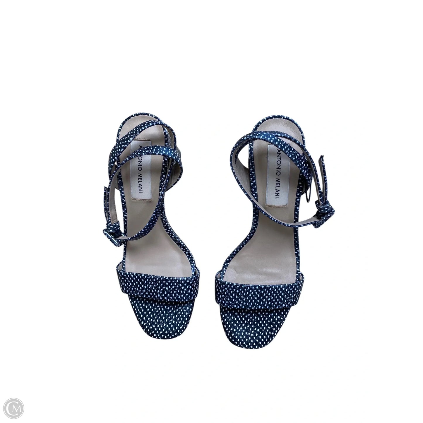 Shoes Heels Block By Antonio Melani In Polkadot Pattern, Size: 5